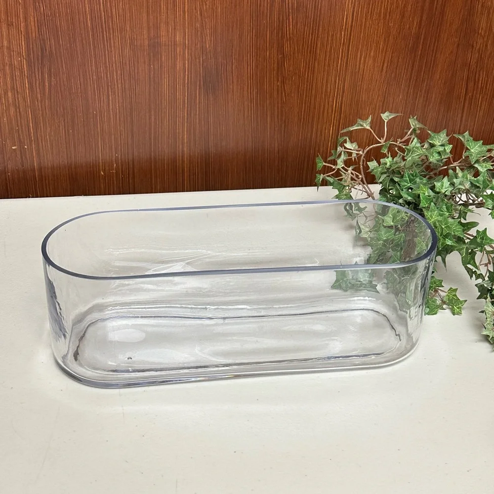 Clear Glass Bathroom Organizer